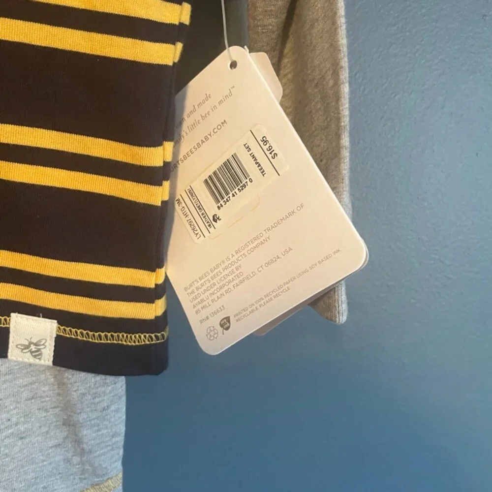 Burts Bees‎ Baby 2 Piece Outfit